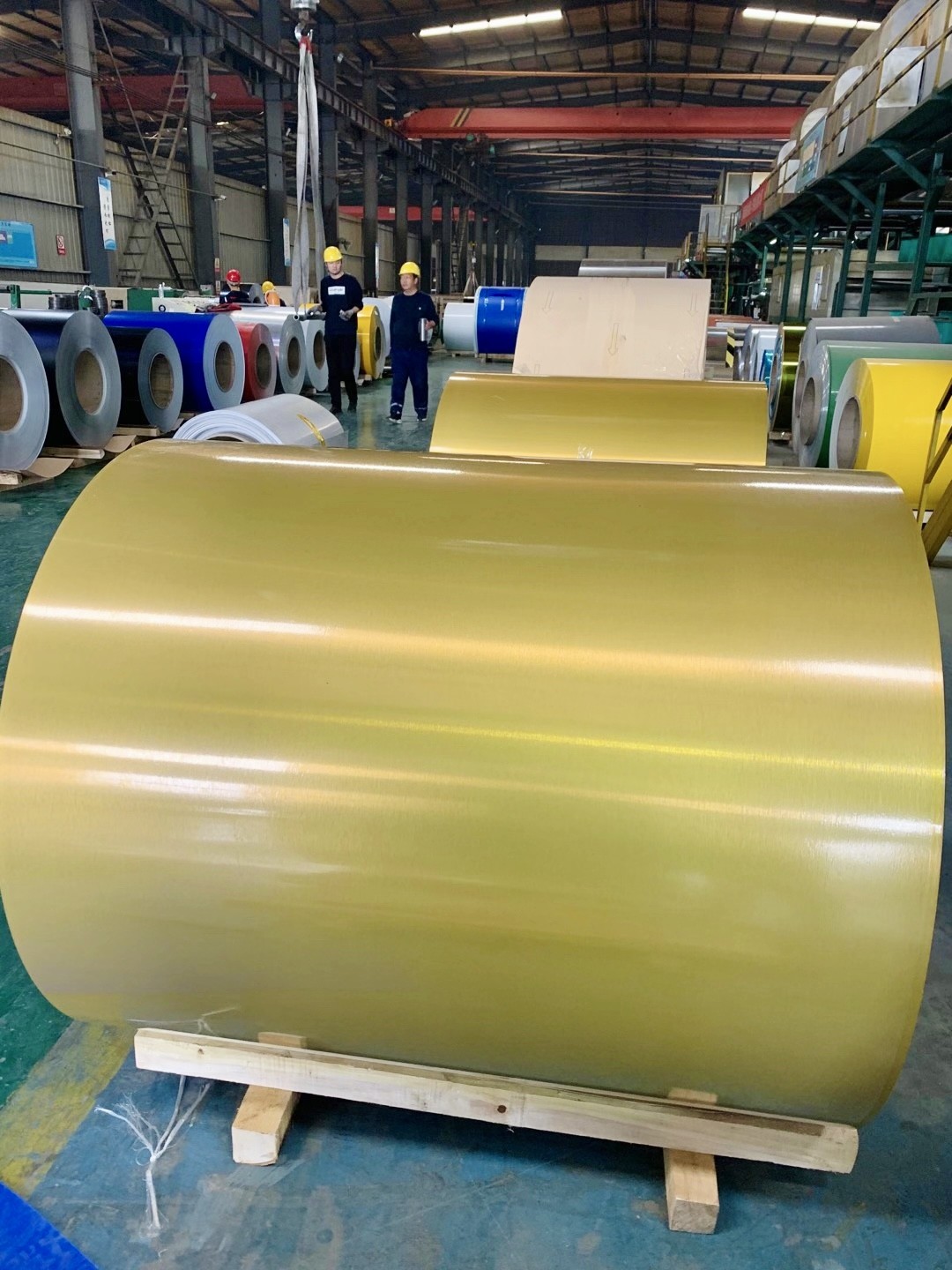 Quality 3004 PE Color Coated Aluminium Coil T8 Temper Fading Resistance for sale