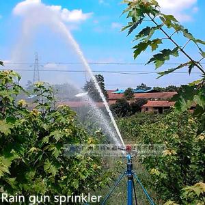 Quality Max. irrigation radius 26m, Full circle farm land big rain gun sprinkler for sale
