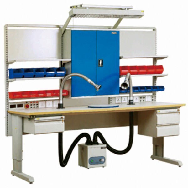 Quality Laboratory Electronic 300KG  Stainless Steel ESD Workbenches for sale