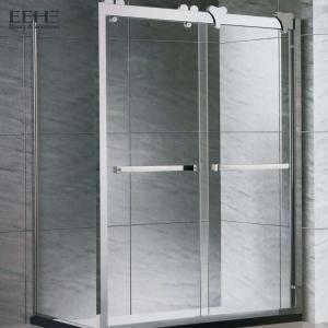 Quality Sandy Silver Bathroom Shower Cubicles / Walk In Bathroom Shower Cabin for sale
