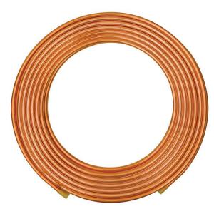 Quality 1/2 3/4 12.7 Mm Air Conditioner Copper Pipe For Ac Aircon Gas Line Pancake 3/8 for sale
