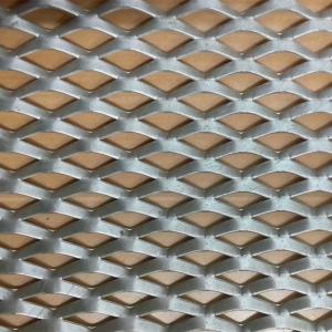 Quality aluminum expanded metal mesh facade cladding systems for decoration for sale