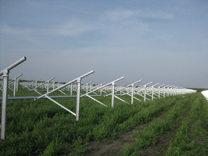 Quality Extruded Aluminum Profiles Aluminium Solar Panel Frame For Ground Solar Mounting System for sale