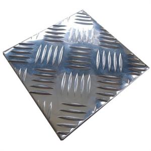 Quality 5bars Decking Boat Aluminum Diamond Plates 3003 Alloy 4mm For Shipping for sale