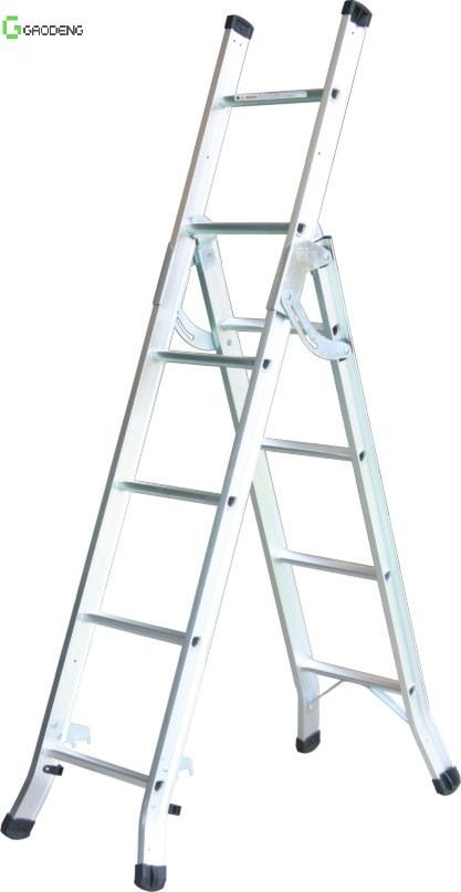 Quality 1.3mm Aluminum Multi Purpose Ladder Herringbone Monogram 2 Shapes for sale
