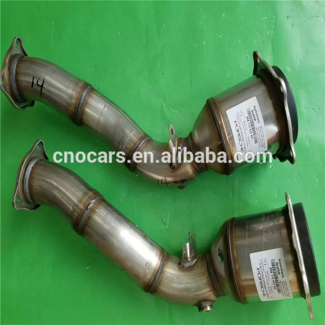 958113021AX 95811302101 Front Catalytic Converter Recycling For Porsche Cayenne Without Turbo Charge