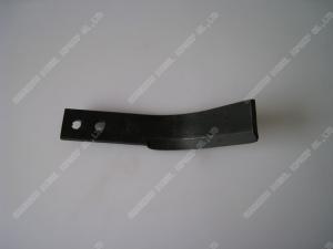 Quality Spring steel 65MN Agri Spare Parts Rotary Tiller Blade For Dry Land 0.45kg - 0.6kg for sale