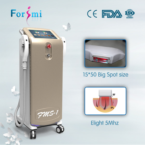 Quality 4*12000μF top hair removal devices E-light ipl rf laser hair removal for sale