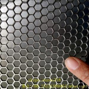 Quality aluminum powder coating white perforated metal sheet panels for walls for sale