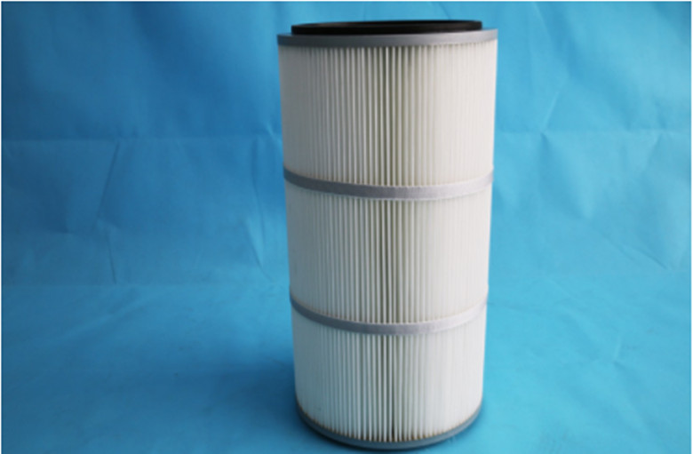 Quality High Performance Pleated Polyester Filter Cartridge For Dust Collector for sale