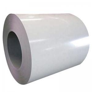 Quality 9016 PPGL Prepainted Galvanized Steel Coil 0.4mm RAL9016 for sale