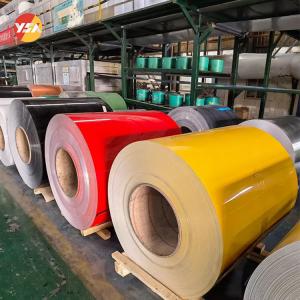 Quality 0.1-6.0mm Thick Pre Painted Aluminum Sheet PE PVDF For Construction Painted for sale