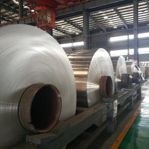 Quality Jumbo Roll Industrial Aluminum Foil Rolls For Radiator Pharmaceutical Package for sale