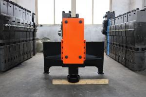 Quality 1100 Bpm Hydraulic Hammer Post Driver 2.5 Ton Vibrating Post Driver For Skid Steer for sale