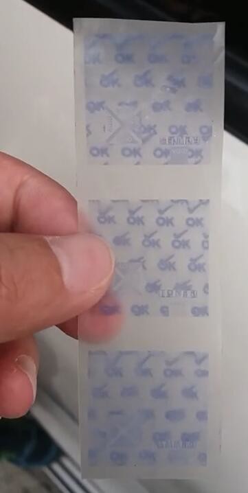 Quality OK3D PP material lenticular printing High resolution 3d dot printing label for sale