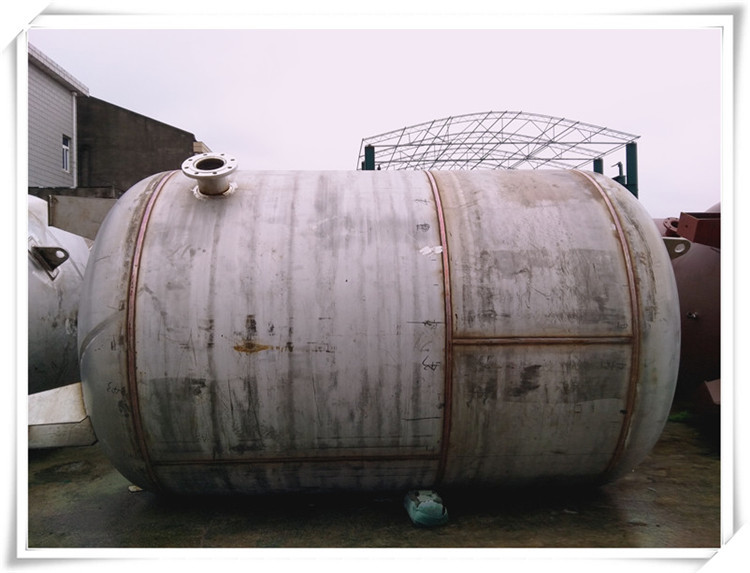 Quality High Pressure Horizontal Air Receiver Tanks With DN80 Flange Connector for sale
