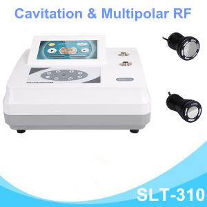 Quality Two Handles Ultrasonic Cavitation RF Slimming Machine For Body &amp; Face for sale
