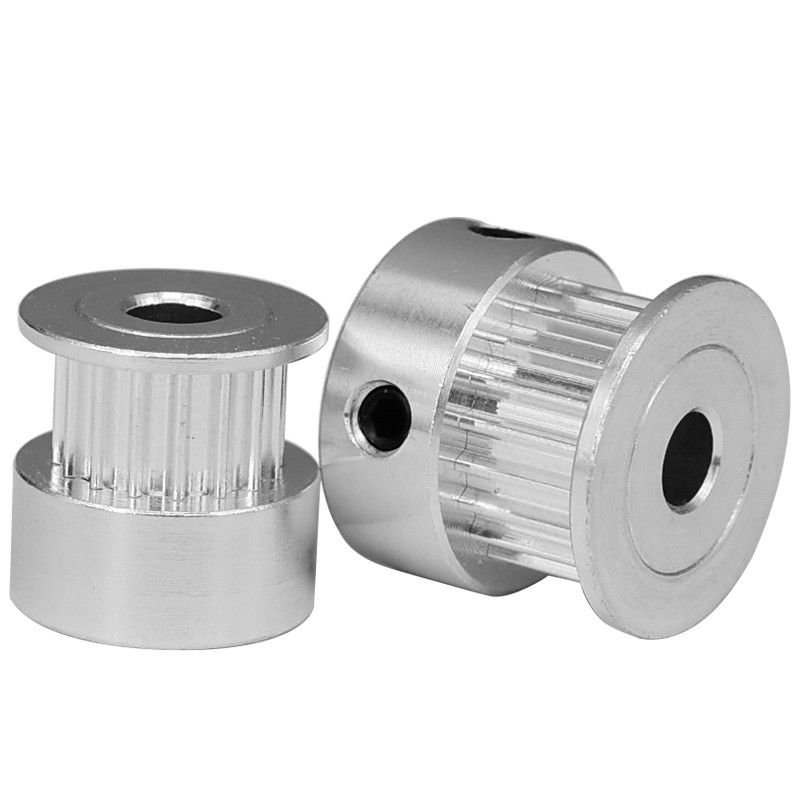 Quality Silver GT2 Pitch 2mm Width 6mm 2GT 16 Tooth Pulley Aluminum alloy for sale