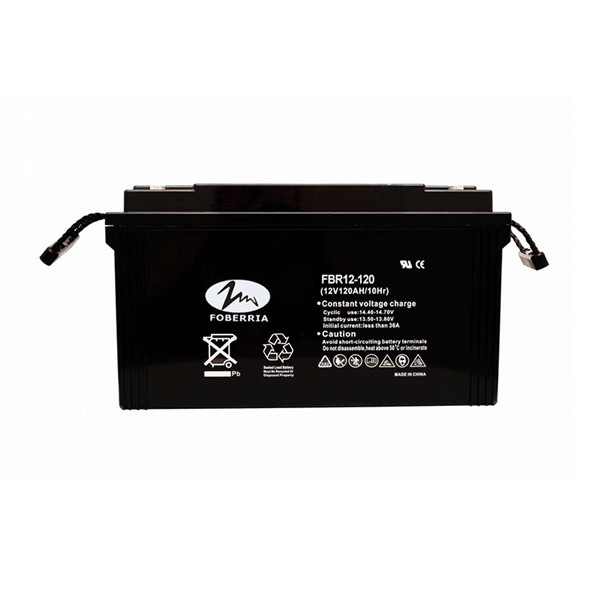 Quality 37.5kg UPS 12v 120ah Lead Acid Battery For Electric Vehicles for sale