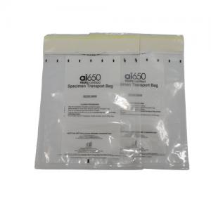 Quality Polyethylene 95kPa Specimen Delivery Bag Gamma Radiation Sterilization 500mL for sale
