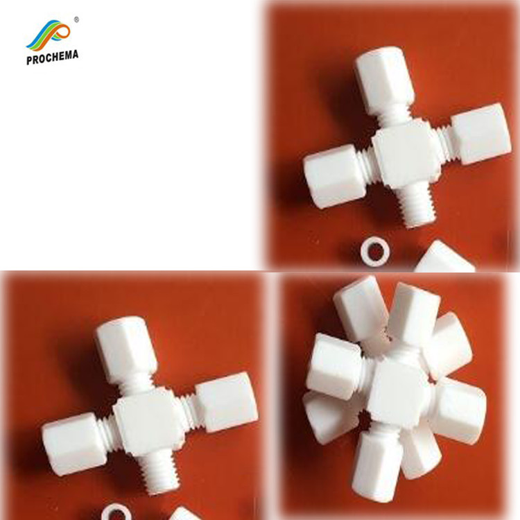 Quality  PTFE  Four-way connector for sale