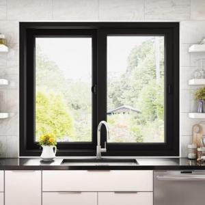 Quality Villa House Luxury Aluminum Sliding Window Energy Saving for sale
