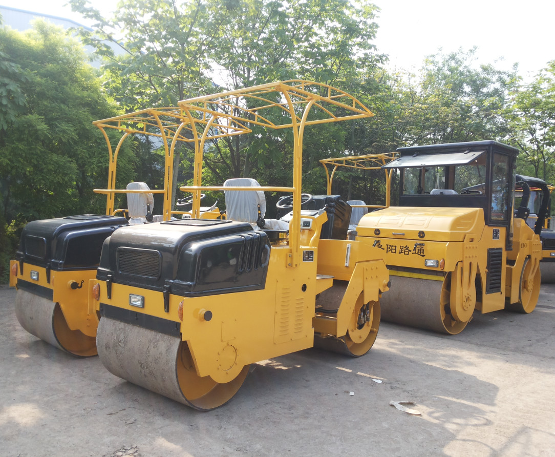 Quality Lutong Ltc3b Small Double Drum 21kw 3 Ton Road Roller for sale