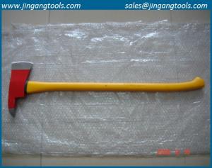 Quality firefighting axe with fiberglass handle, 3.5LB, 6LB, forged axes head, fiberglass axe for sale
