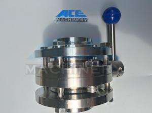 Quality Stainless Steel Food Grade Manual Welded Butterfly Valve (ACE-DF-1A) for sale
