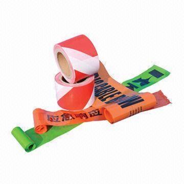 Quality PE warning tape, non-adhesive for sale