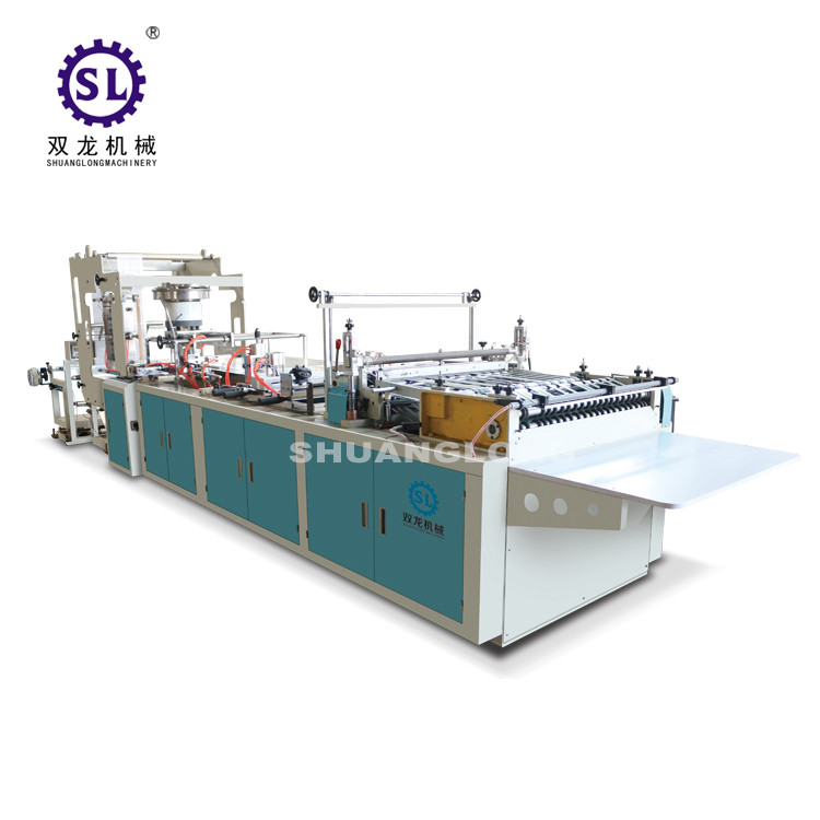 Buy Slef-closing zipper bag making machine automatic polythene 12.8kw Power at wholesale prices