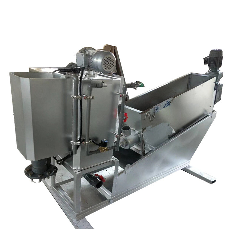 Quality Municipal / Industry Water Treatment  Screw Press Centrifugal Dewatering Machine for sale