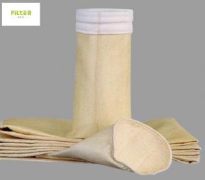 Quality Acrylic Polyester Nomex Needle Felt Filter Bag 550GSM For Industrial Dust for sale