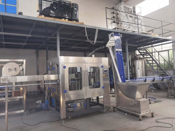 Quality CGF8-8-3 3 in 1 Washing Filling and Capping Machine for sale