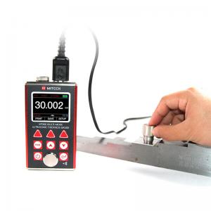 Quality Extruded Aluminum Digital Ultrasonic Thickness Gauge Equiped With Bluetooth Printer MT660 for sale