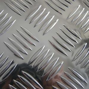Quality Aircraft Aluminium Checker Plate Embossed Tread Sheet 1.0 - 5.0mm Thickness for sale