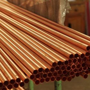 Quality astm b152 c11000 HSn70-1 Red Copper Round Pipes For Plumbing Refrigeration for sale