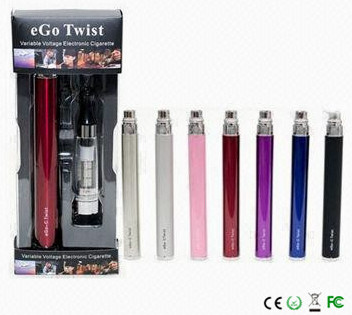 Quality Bilstar Cigarette EGO Twist with Blister Pack CE4/CE4 V3 Clearomizer and EGO C for sale