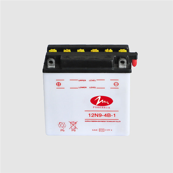 Quality Hot Sale 12n9 Dry Charge Motorcycle Lead Acid Battery Maintenance Free Battery for sale