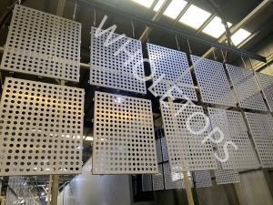 Quality Decorative Metal Facade System 3003 Aluminium Perforated Panel For Buildings With CE TUV for sale