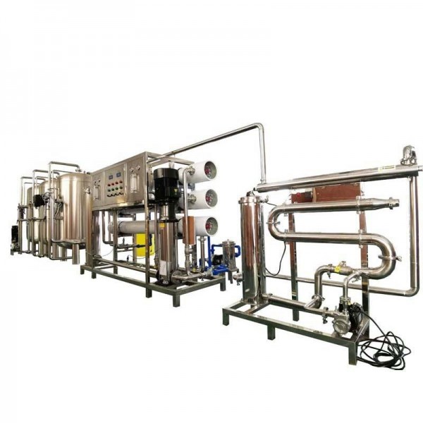 Quality 6000L/H RO Water Purification System With Full 304 Stainless Steel Filters for sale