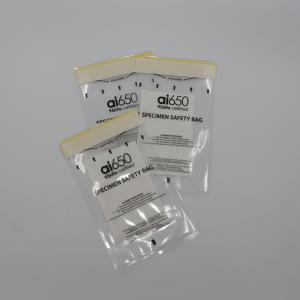 Quality Medical Test Biological Zipper 95kPa Biohazard Bag Custom Made for sale