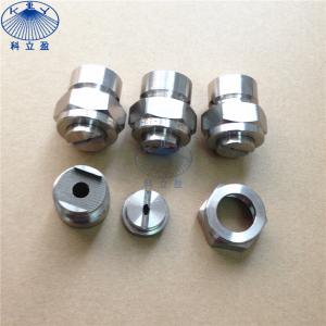 Quality Stainless steel Dovetail groove combined flat jet spray nozzle for sale