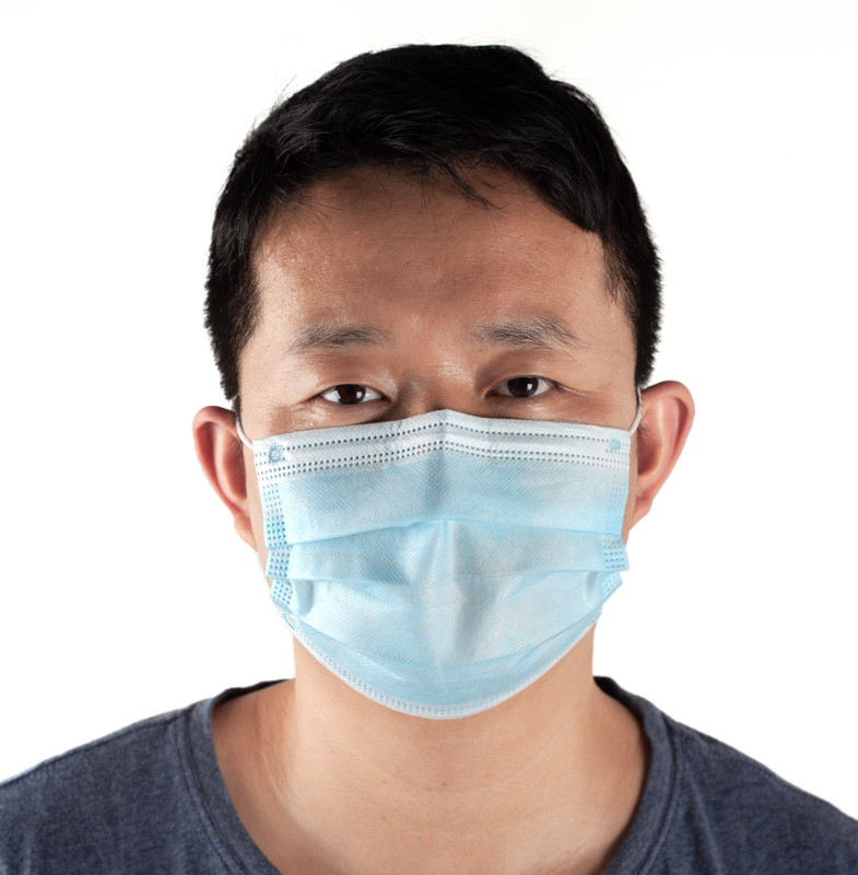 Quality Cleanroom Face Mask With Elastic Tie for sale