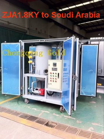 Quality ZJA Series Waste Transformer oil / insulating oil filtration machine for sale