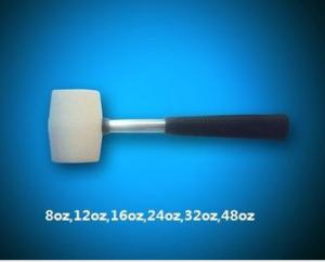 Quality Steel Pipe Handle Rubber Hammer, steel handle, steel pipe handle with hook for sale