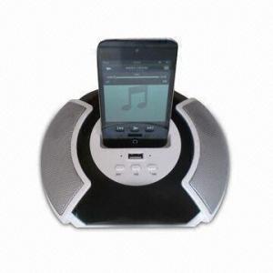 Quality Speaker with USB Slot, Suitable for Computer, MP3/4, Mobile and Apple's iPod/iPhone for sale