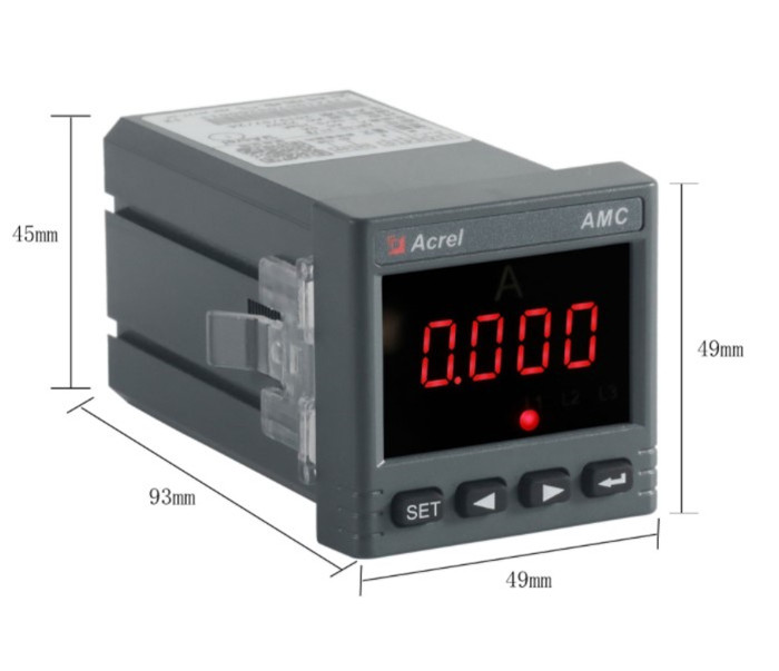 Quality Acrel RS485 AC Panel Meter Single Phase Digital 48x48 for sale