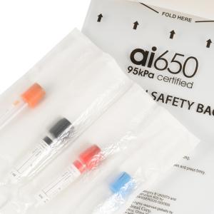 Quality Biohazard Specimen Zip Lock Bio Safety 95kPa Transport Bag For Lab Hospital for sale