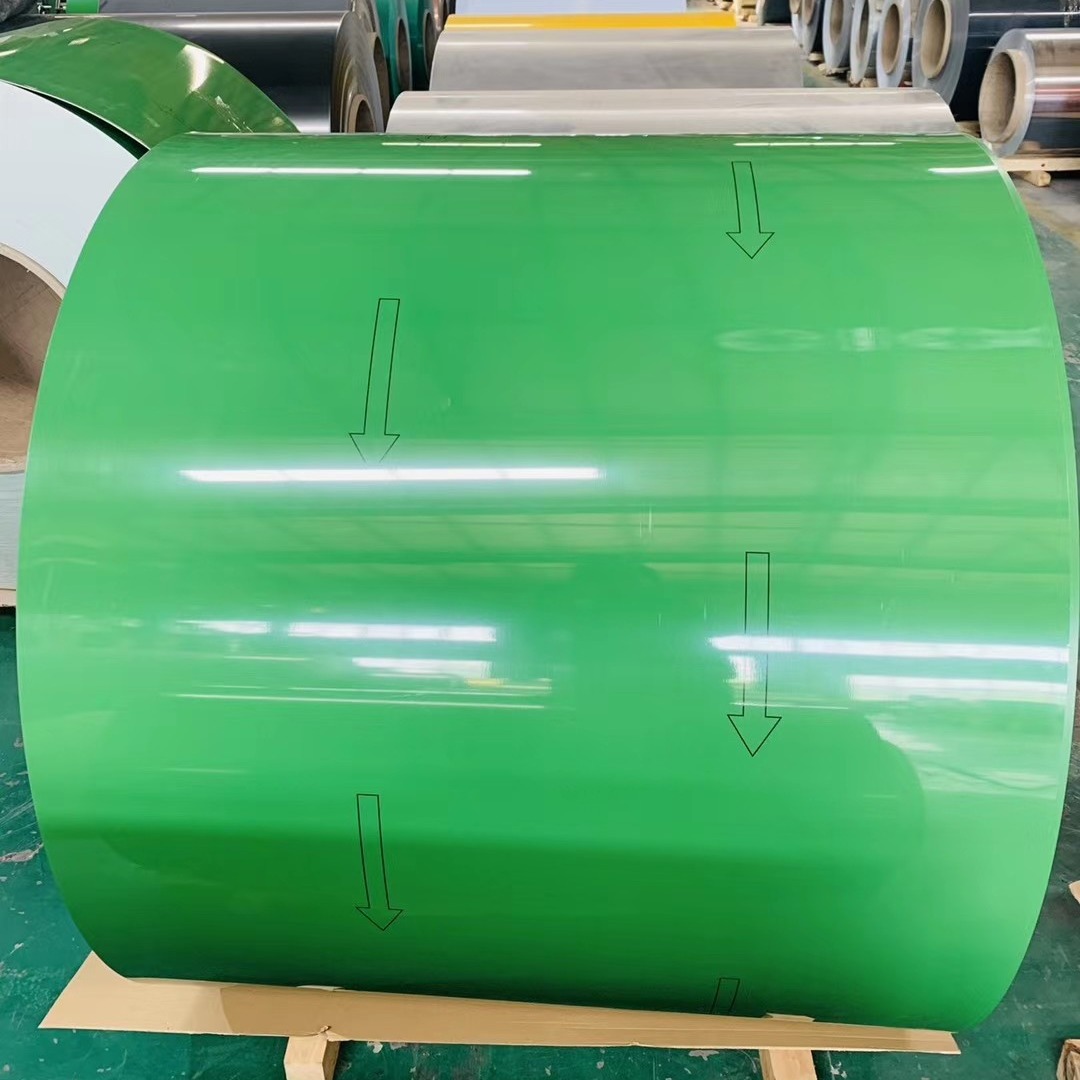 Quality 1000mm 1600mm 0.35mm Coated Painted Aluminum Coil For Elevator Wall for sale